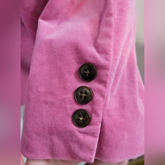 Jones New York Pink Velvet Women's Blazer Size 24W NWOT - Picture 4 of 5
